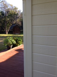 looking around the corner